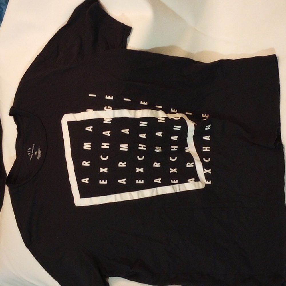 Armani Exchange black T-shirt